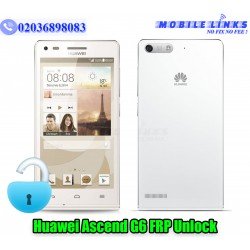 Huawei Ascend G6 FRP Unlocking Service